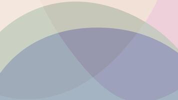 Pastel waves create a tranquil, minimalist abstract background. video