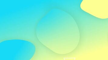 Mesmerizing Blue Green Liquid Gradient Background Animation video