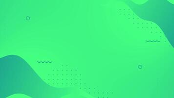 Green gradient looping animation, perfect for design. video
