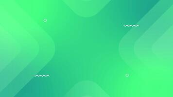 Green gradient looping animation, ideal for presentations. video