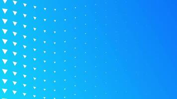 Blue gradient with triangular wave, seamless looping. video