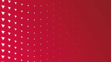 Red gradient with triangular wave, seamless looping. video