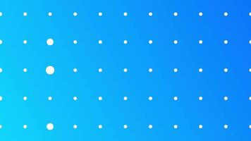 Blue gradient with dots grid, seamless looping animation. video