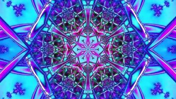 Mandala 3D Kaleidoscope seamless loop Psychedelic Trippy Futuristic Traditional Tunnel Pattern for Consciousness Meditation Background and Relaxing Ethnic Colorful pattern Chakra Kundalini Yoga video
