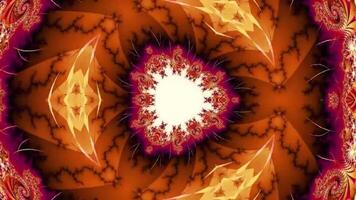 Abstract vj kaleidoscope motion background video