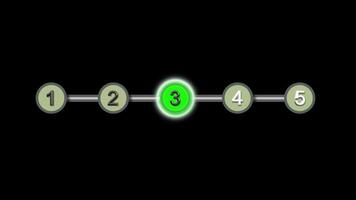 Progress Indicator This is Step One in a FiveStep Process Designed for User Navigation video