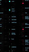 A Futuristic Control Panel Interface Featuring an Advanced Dark Design Aesthetic and Functionality video