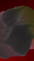 An Abstract Form Featuring Ethereal Textures Along with a Beautiful Color Gradient video