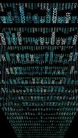 Digital Matrix A Continuous Stream of Code and Data Flowing Through the Modern Systems video