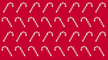 Animated Background with Candy Canes video