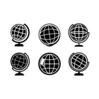 Unique globe design, perfect for modern graphics and creative projects vector