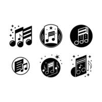 Creative playlist design featuring line art for modern projects vector