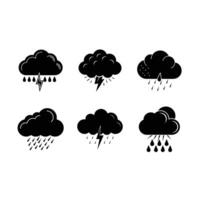 Weather cloud , line art for versatile design. Ideal for weather graphics vector