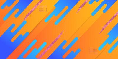 Modern abstract geometric rectangle background with blue color, simple shape with trendy design. yellow background Suitable for book cover, poster, flyer, banner design. eps10 vector