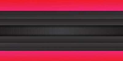 Cool and simple black background abstract illustration colorful pink rectangle suitable for background and wallpaper. vector