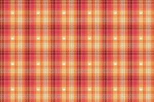 Abstract pattern of sweater weaving style with white smile on orange tone. vector