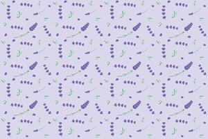 Illustration, Abstract pattern of lavender flower on soft violet color background. vector