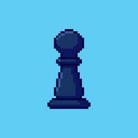 Pixel art Chess Pawn game asset design vector