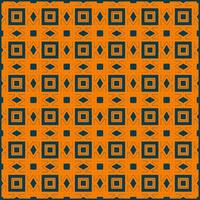 abstract rectangle pattern with dominant orange color vector