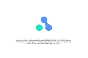 minimalist tech logo business vector