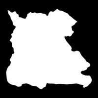 Naypyidaw Union Territory map, administrative division of Myanmar. illustration. vector