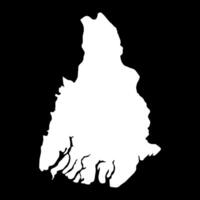 Ayeyarwady region map, administrative division of Myanmar. illustration. vector