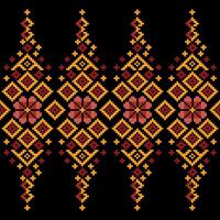 pixel fabric patterns vector