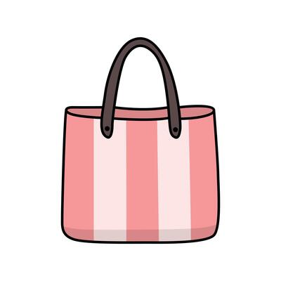 Elegant Handbag Clip Art for Fashionable Design Projects