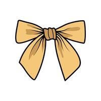 Charming Bow Clip Art for Creative Design and Decoration vector