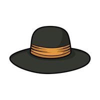 Charming Hat Clip Art for Creative Projects and Designs vector