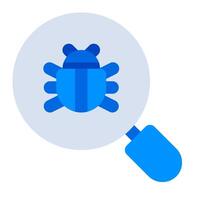How to remove blue bug icon from google chrome vector