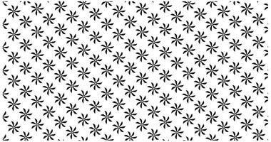 Seamless repeat pattern Randomly placed flowers. vector