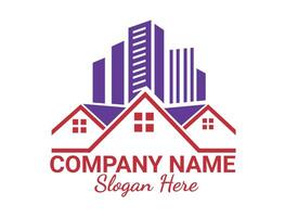 Time Efficient Real Estate Logo vector