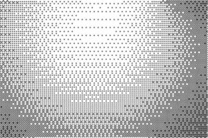 Bitmap pattern background with pixel. Gradient dotted halftone dither effect. Grunge vintage wallpaper. retro game glitch abstract noise. vector