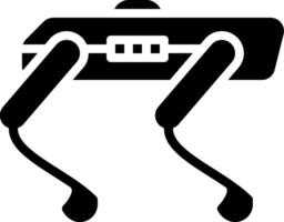 A black and white image of a computer mouse vector