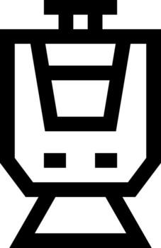 A black and white image of a computer vector