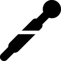 A microphone icon on a white background vector