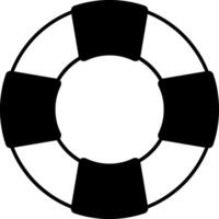 Life preserver icon on a white background vector