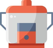 A coffee maker icon on a white background vector