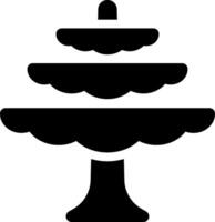 A black and white illustration of a tree vector