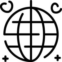 A black and white logo with a globe and the words c c c vector