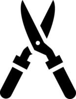 A pair of scissors with a white background vector
