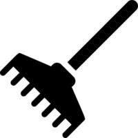 A rake icon on a white background vector