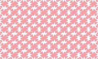 Intricate Pink and White Star Pattern. Overlapping Geometric Shapes Background, Abstract Repeating Design with Pink and White Stars vector