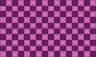 seamless pattern of purple and pink squares with simple star shapes, flat illustration style, graphic design, symmetrical composition, simple, minimalistic, geometric shapes vector