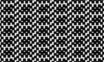 seamless pattern with digital pixelated squares, inspired by retro games and nostalgic arcade themes. The design incorporates black and white tones, using illustration techniques vector