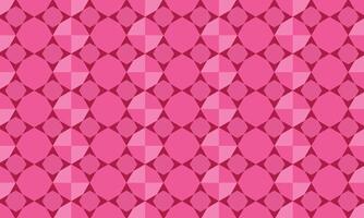 Geometric Pink Pattern with Interlocking Star and Diamond Shapes. Vibrant Seamless Design for Backgrounds, Wallpaper, Fabric Prints, and Decorative Art Projects vector