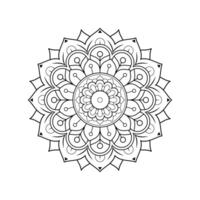 Abstract Mandala Design vector
