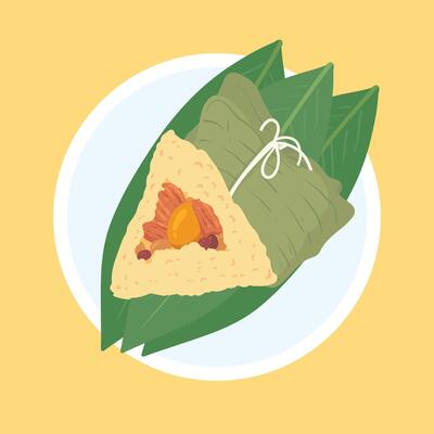 zongzi food from china