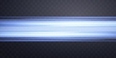 Speed rays, light neon flow, zoom in motion effect, blue glow speed lines, colorful light trails, perspective stripes. vector